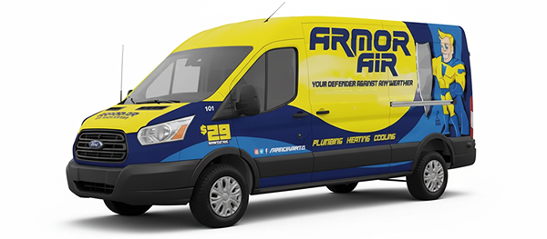Armor Air Service Van